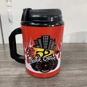 QUIK TRIP Super Insulated QT THERMO-SERV 52 OZ TRAVEL MUG Think Quik Flames Red